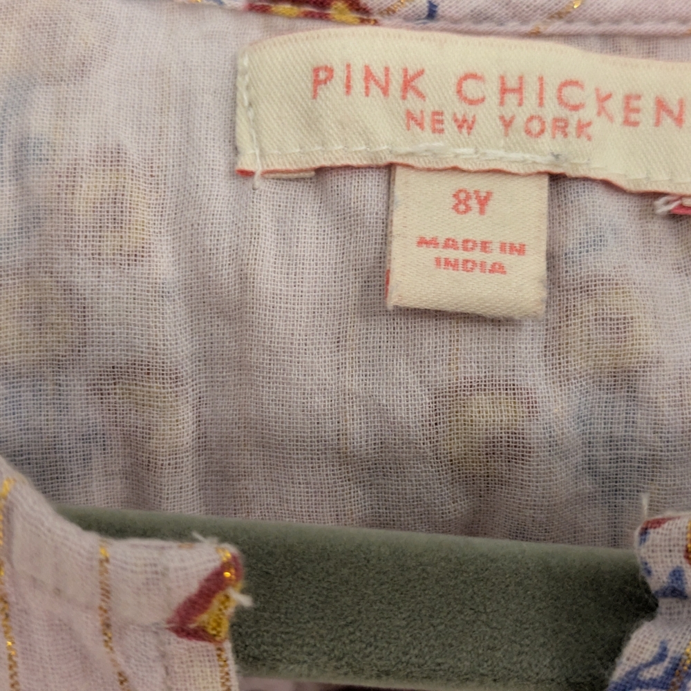 Pink Chicken Color Block Dress - Picture 4 of 4